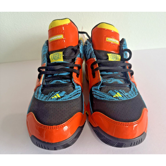 Adidas Agent Gil Restomod Mens Size 10 Team Orange Basketball Shoes GY6481 - Picture 2 of 7